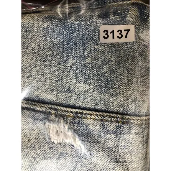 Hudson Gracie Alexandria Shorts Mid Rise Distressed Ripped Cutoff Denim NWOT 32